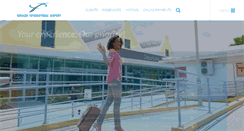 Desktop Screenshot of curacao-airport.com