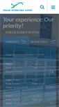 Mobile Screenshot of curacao-airport.com